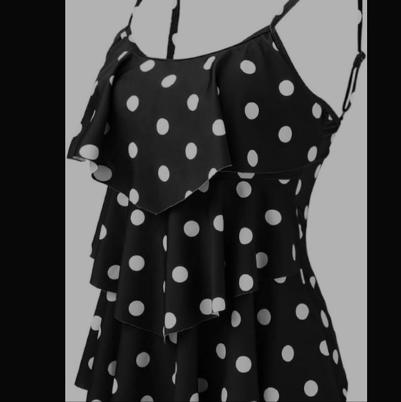 Summermae Women's Ruffle Tankini Swim Top - Picture 9 of 15